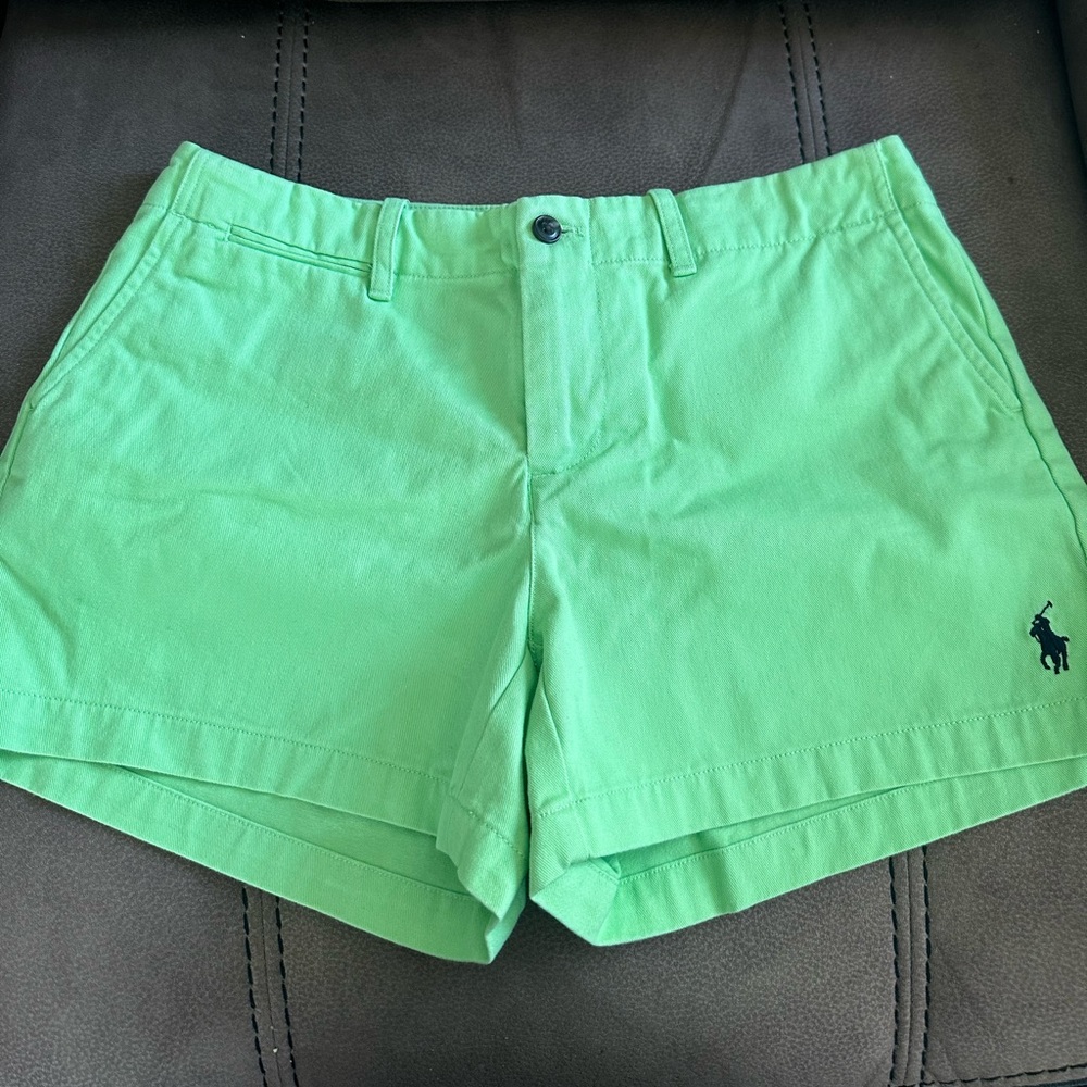Ralph Lauren Sport Women’s Size 4 Beach Lime Shorts ( New with Tag ) 💚
